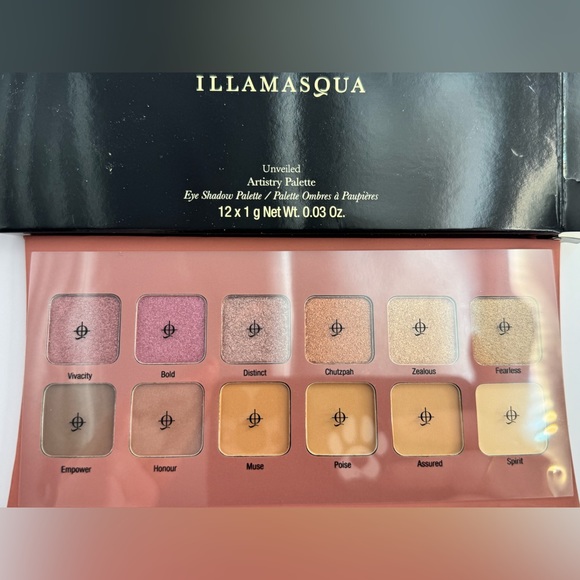 ILLAMASQUA - Unveiled artistry Palette - New & Sealed in Box 12 eyeshadow pans - Picture 5 of 5